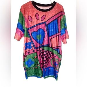 Multi-Color Shirt/Dress